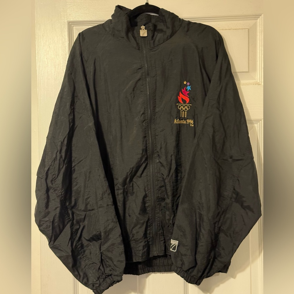 LOGO 7 ATLANTA 1996 OLYMPICS Windbreaker